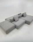 Elegant lav modulsofa i minimalistisk design. Perfekt til stue, lounge og kontor.
