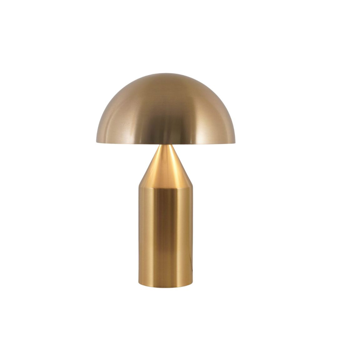 Bordlampe_Mushroom_Messing_H36_cm